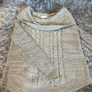 Cowl neck sweater